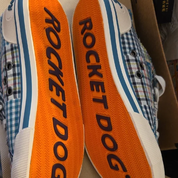 Colorful Adult Rocket Dog Sneakers - Picture 3 of 8